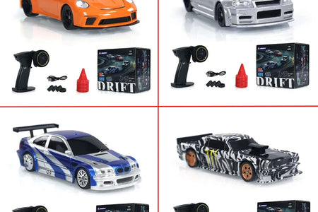 2.4G RC Drift Car 1/43 4WD Remote Control Car High Speed Four Wheel Drive Radio Controlled Mini Racing Car Model Boy Toy Gift