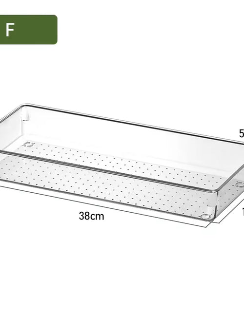 Load image into Gallery viewer, ClearNest Organizer – Transparent Anti-Scratch Drawer Storage Box for Cosmetics, Office &amp; Home
